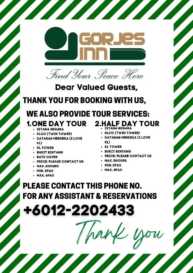 Gorjes Inn Klia & Klia2 Sepang Malaysia